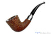 Blue Room Briars is proud to present this Il Ceppo Freeline Bent Rusticated Dublin with Nickel Estate Pipe
