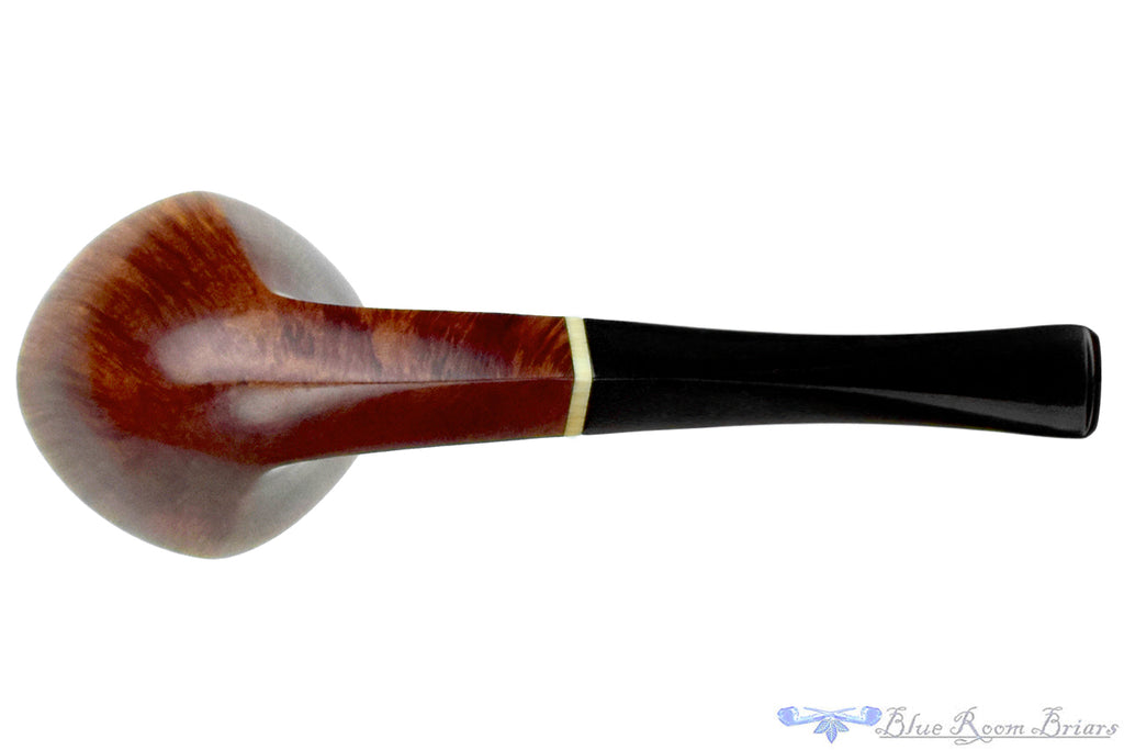 Blue Room Briars is proud to present this Jorgen Larsen F Bent Wide Dublin with Diamond Shank and Ivorite Estate Pipe with Replacement Tenon