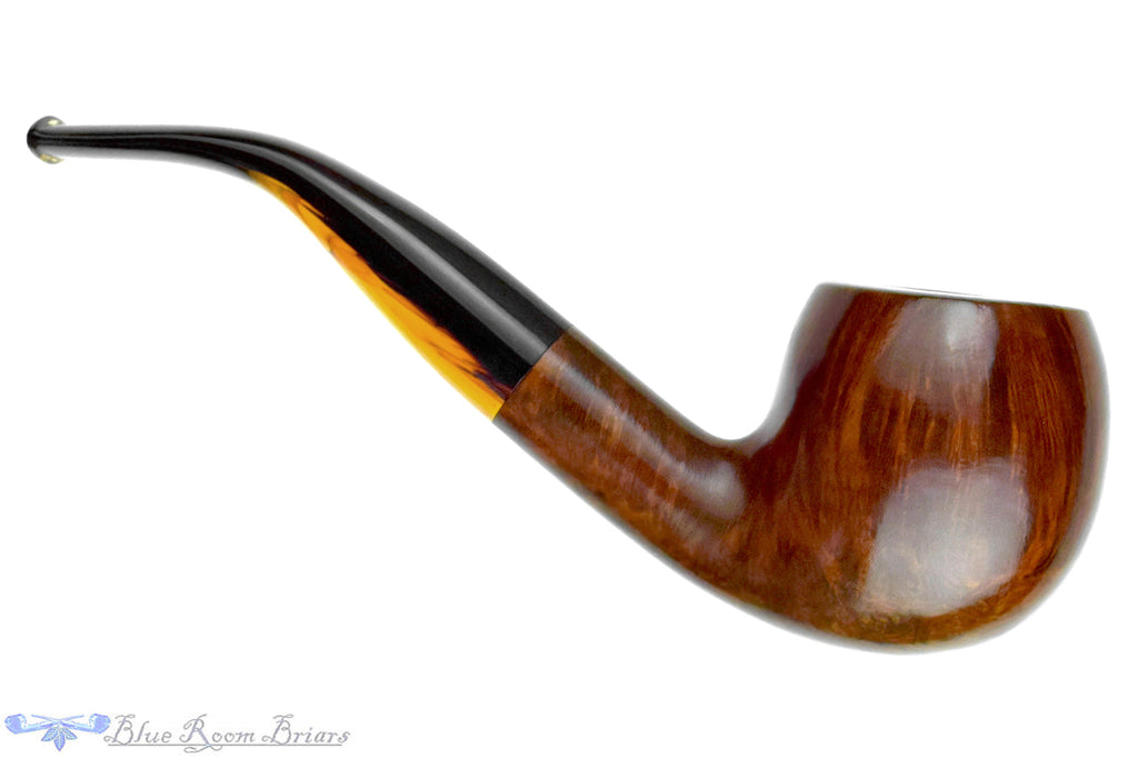 J.M. Boswell (1998 Make) Bent Apple UNSMOKED Estate Pipe