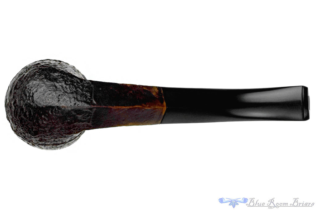 Blue Room Briars is proud to present this BBB Own Make Thorneycroft 428 Bent Sandblast Bulldog Estate Pipe