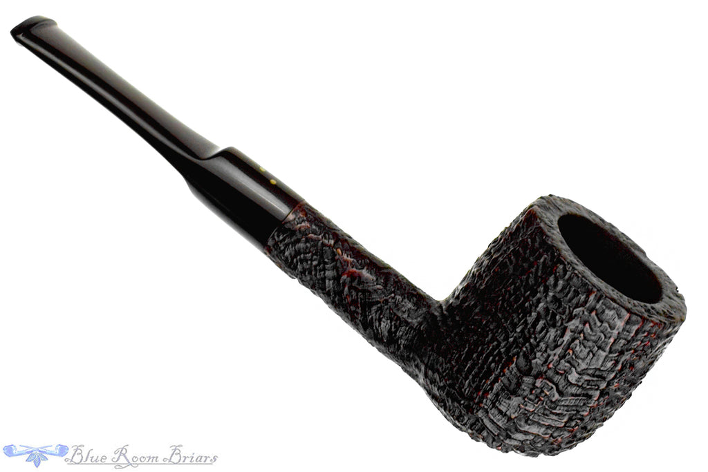 Blue Room Briars is proud to present this La Savinelli Giubileo D'Oro Straight Grain 1024 Ring Blast Pot Sitter Estate Pipe