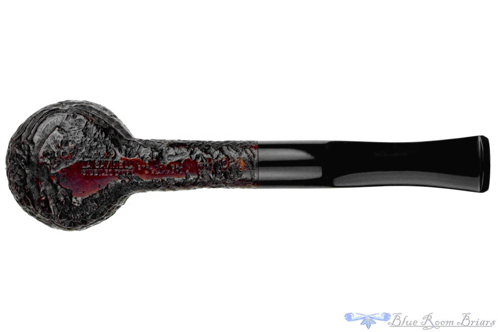 Blue Room Briars is proud to present this La Savinelli Giubileo D'Oro Straight Grain 1024 Ring Blast Pot Sitter Estate Pipe