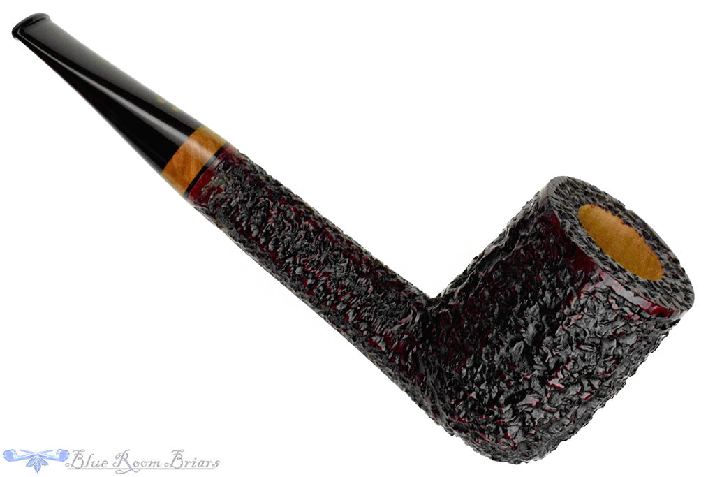Radice Rind 37 Handmade Rusticated Liverpool Sitter UNSMOKED Estate Pipe