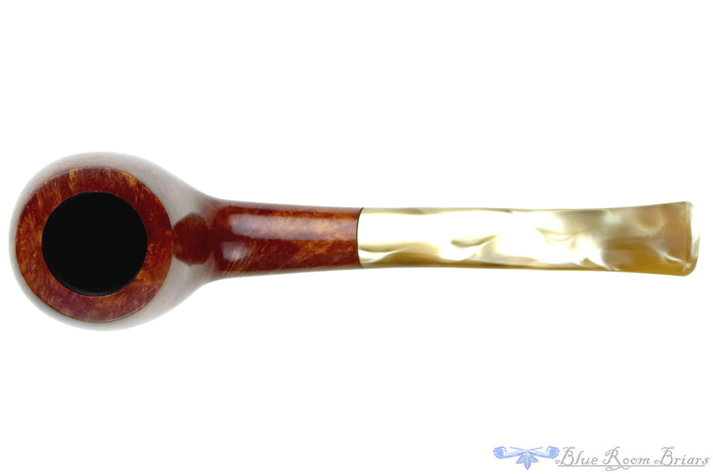 Blue Room Briars is proud to present this Tim C. Fuller Handmade Bent Egg Estate Pipe
