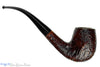 Stanwell Best Make 83 (Reg. Era) Sandblast Bent Billiard Estate Pipe with Replacement Stem