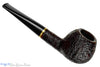 Blue Room Briars is proud to present this Sara Eltang Sandblast Apple with Brass Estate Pipe