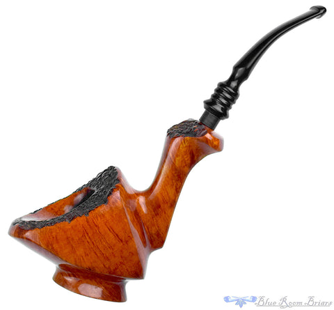 freehand tobacco pipe Nrding Moss (F) Handcrafted Briar Wood Cavalier Tobacco
