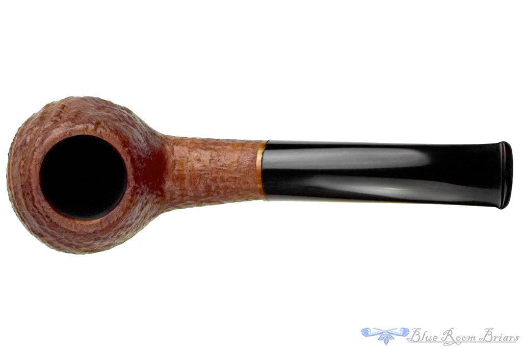 Dave Neeb Sandblast Bent Author Estate Pipe