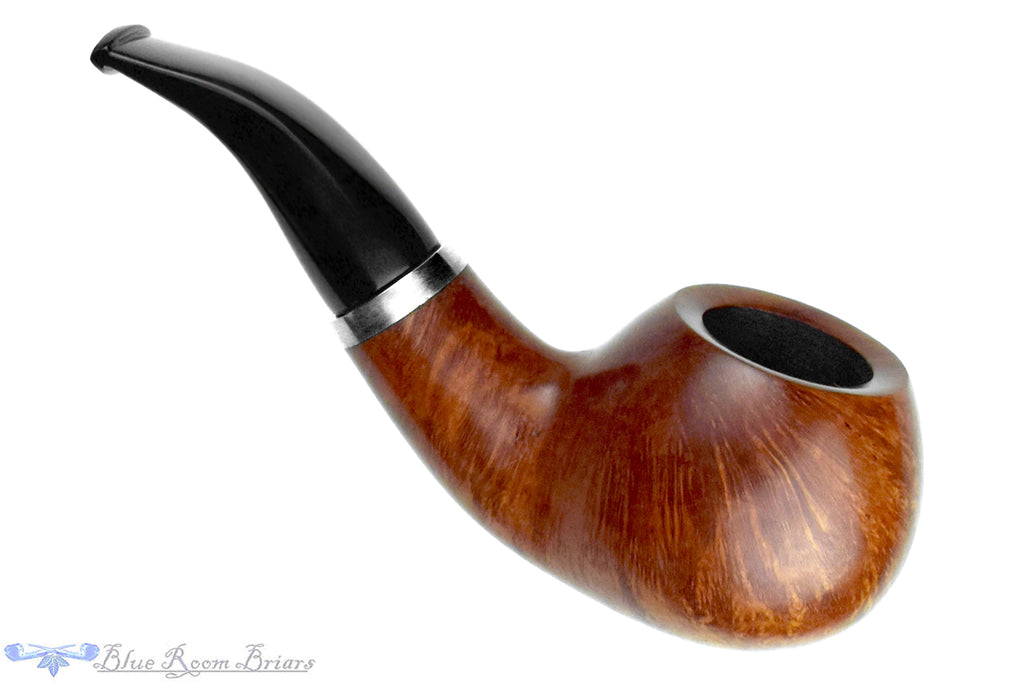 Blue Room Briars is proud to present this Rattray's Butcher's Boy 23 Author (9mm Filter) with Nickel and Extra Stem Estate Pipe
