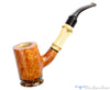 Blue Room Briars is proud to present this Ardor Mercuric (2009 Make) Bent Cherrywood Sitter with Bamboo and Acrylic UNSMOKED Estate Pipe
