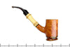 Blue Room Briars is proud to present this Ardor Mercuric (2009 Make) Bent Cherrywood Sitter with Bamboo and Acrylic UNSMOKED Estate Pipe