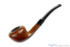 Blue Room Briars is proud to present this Hilson Maestro 242 Bent Scoop Dublin with Oval Shank Estate Pipe