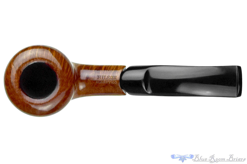 Blue Room Briars is proud to present this Hilson Maestro 242 Bent Scoop Dublin with Oval Shank Estate Pipe