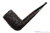 Blue Room Briars is proud to present this Castello Sea Rock Briar SK 76 Rusticated Stacked Billiard with Oval Shank Estate Pipe