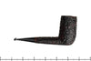 Blue Room Briars is proud to present this Castello Sea Rock Briar SK 76 Rusticated Stacked Billiard with Oval Shank Estate Pipe