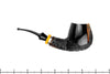 Blue Room Briars is proud to present this Poul Winslow Flamenco Limited Edition 07 Partial Carved Bent Brandy with Silver and Acrylic Estate Pipe