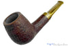 Blue Room Briars is proud to present this Dirk Heinemann Pipe Sandblast Billiard with Gold Brindle