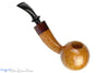 Blue Room Briars is proud to present this Joseph Skoda Pipe Large Bent Apple with Amber Acrylic Ferrule