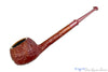 Blue Room Briars is proud to present this Nate King Pipe 1092 Natural Ring Blast Long Shank Tomato