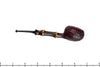Blue Room Briars is proud to present this Joe Hinkle Pipe 26DF Sandblast Tomato Sitter with Dark Bamboo and Horn