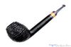 Blue Room Briars is proud to present this Bonsai Pipes By Tobias Höse Ring Blast Egg with Ebonite