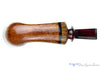 Bonsai Pipes By Tobias Höse Bent Dublin with Teardrop Shank and Red Palm