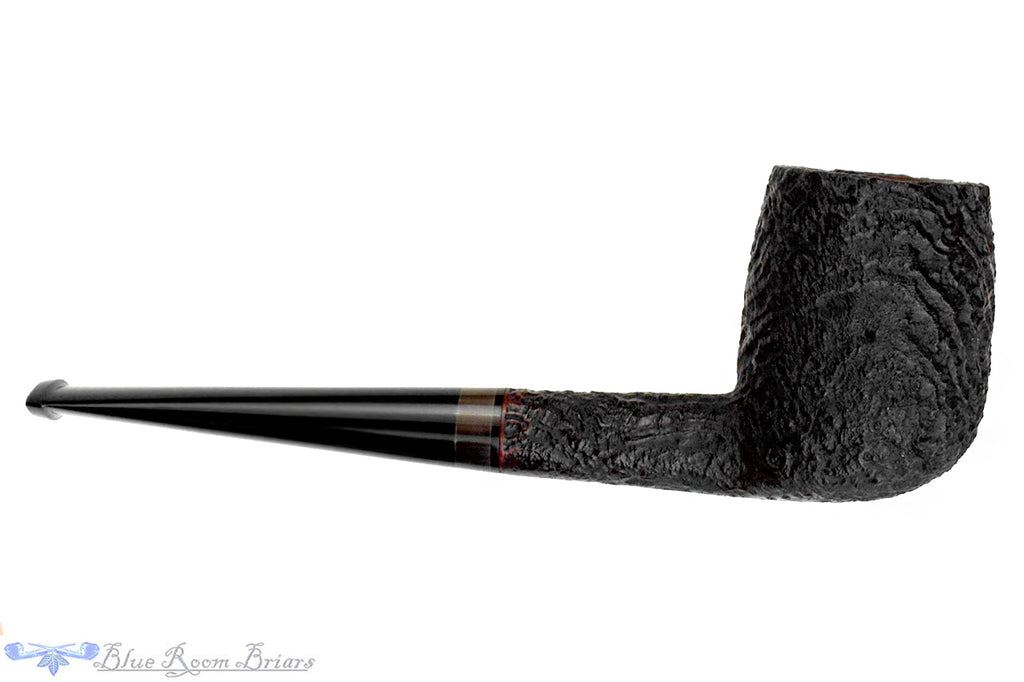 Blue Room Briars is proud to present this Yorgos Mitakidis Pipe Sandblast Billiard with Horn