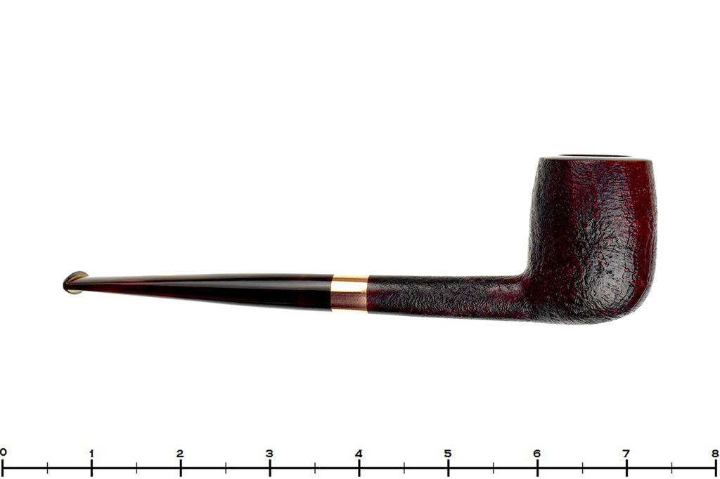 Blue Room Briars is proud to present this Bing by Nuttens B1 Sandblast Billiard with Copper
