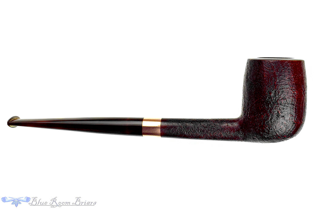 Blue Room Briars is proud to present this Bing by Nuttens B1 Sandblast Billiard with Copper