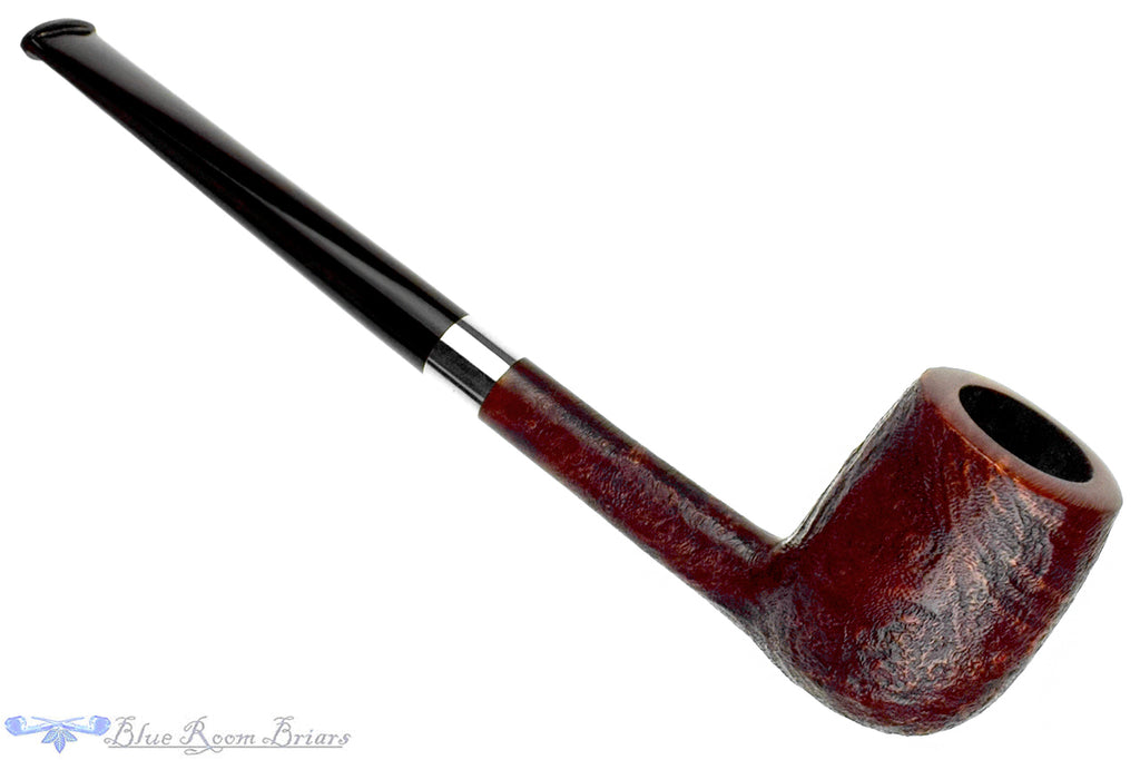Blue Room Briars is proud to present this Bing by Nuttens B1 Sandblast Billiard with Nickel