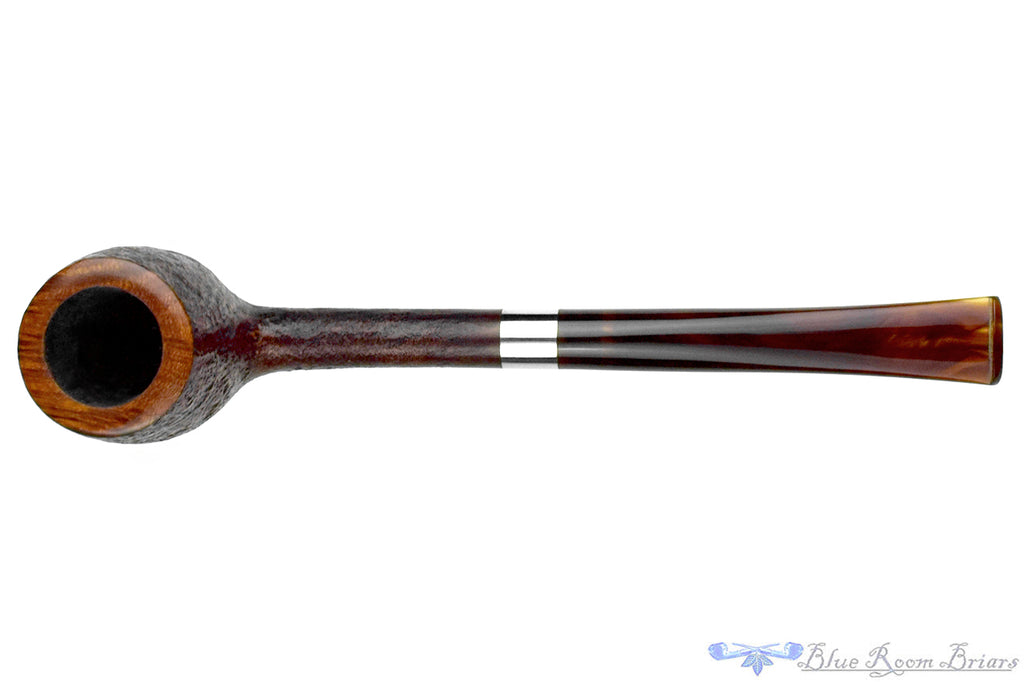 Blue Room Briars is proud to present this Bing by Nuttens B1 Sandblast Billiard with Nickel