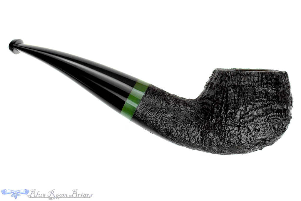Evan Wiseman Pipe Bent Black Blast Author with Bakelite