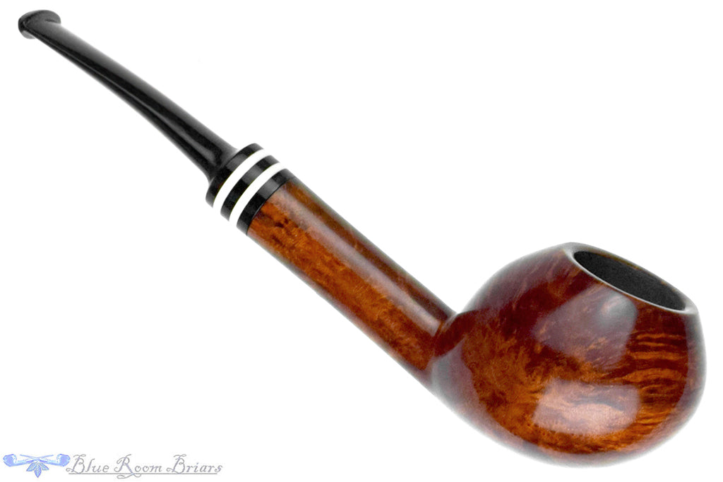 Blue Room Briars is proud to present this Jürgen Moritz Pipe Bent Tea Kettle with Ivorite