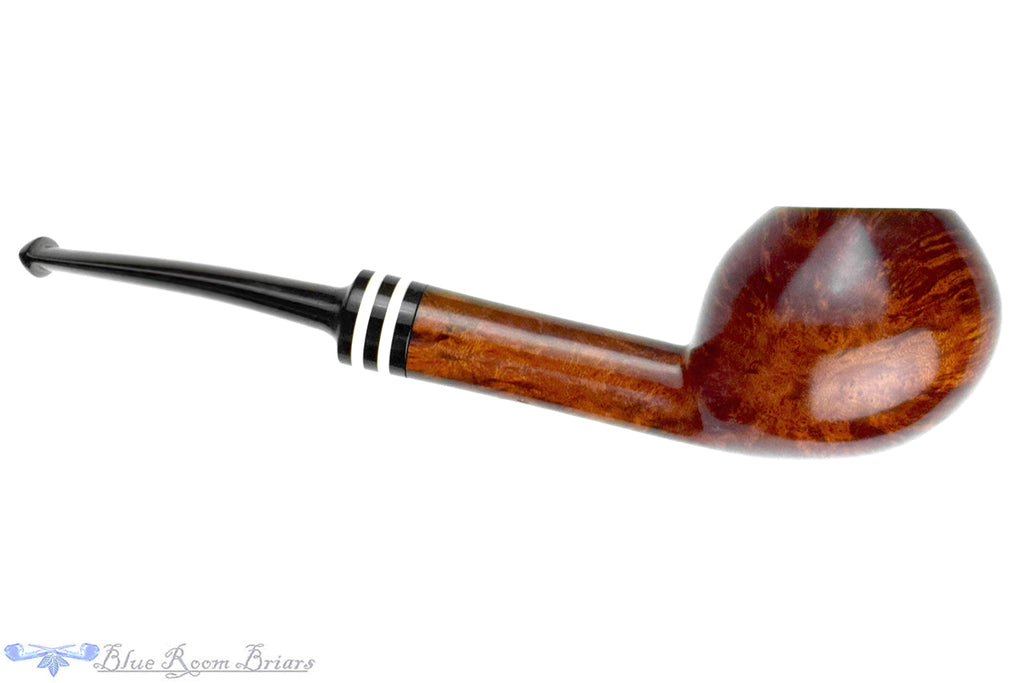 Blue Room Briars is proud to present this Jürgen Moritz Pipe Bent Tea Kettle with Ivorite