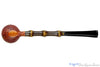 Blue Room Briars is proud to present this Jürgen Moritz Pipe 326 Sandblast Billiard with Dark Bamboo