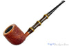 Blue Room Briars is proud to present this Jürgen Moritz Pipe 326 Sandblast Billiard with Dark Bamboo