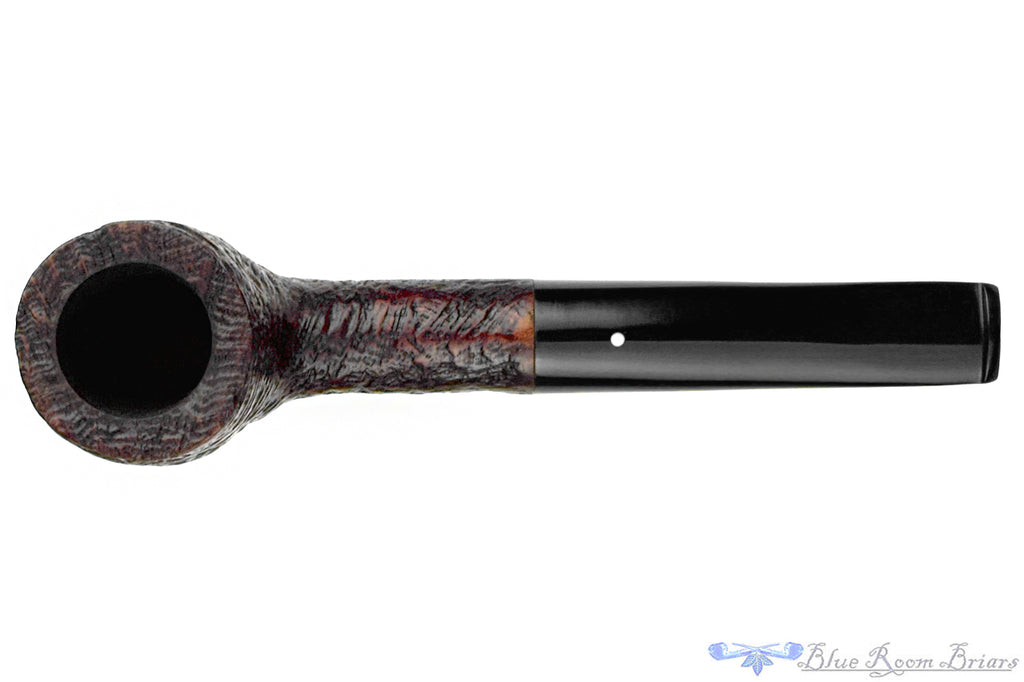 Dunhill Shell (1920 Make) Sandblast Pot Sitter Estate Pipe
