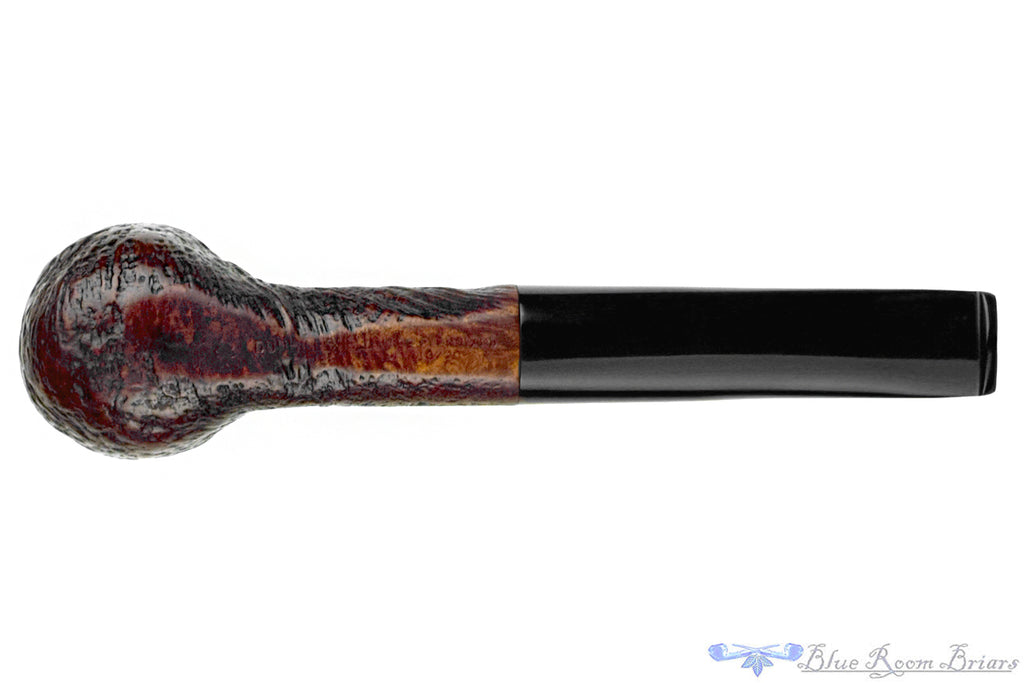 Dunhill Shell (1920 Make) Sandblast Pot Sitter Estate Pipe