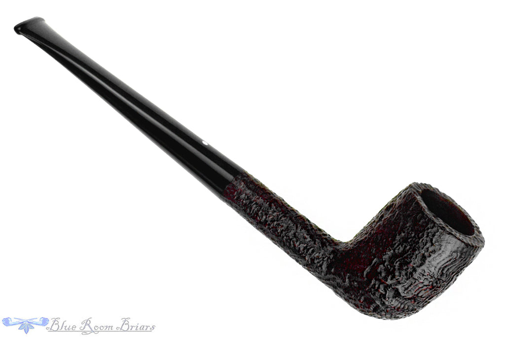 Blue Room Briars is proud to present this Dunhill Shell Briar 249 (1960 make) Sandblast Billiard Sitter Estate Pipe