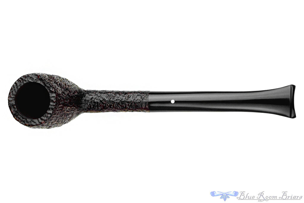 Blue Room Briars is proud to present this Dunhill Shell Briar 249 (1960 make) Sandblast Billiard Sitter Estate Pipe
