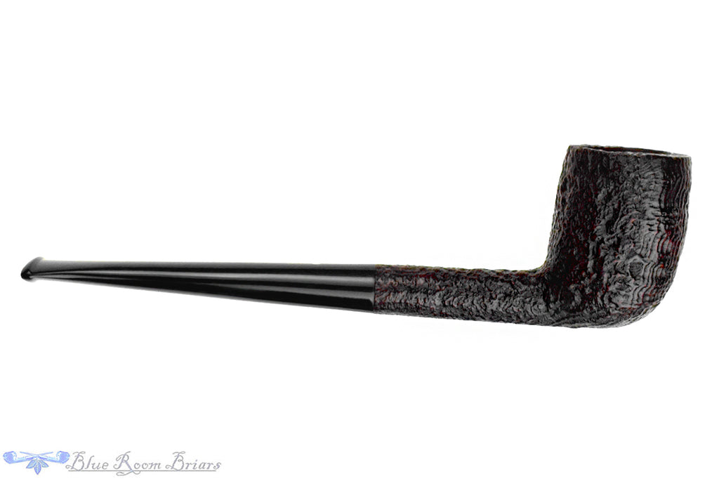Blue Room Briars is proud to present this Dunhill Shell Briar 249 (1960 make) Sandblast Billiard Sitter Estate Pipe