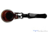 Blue Room Briars is proud to present this Peterson System Standard 302 Bent Apple with Nickel and P-Lip Estate Pipe