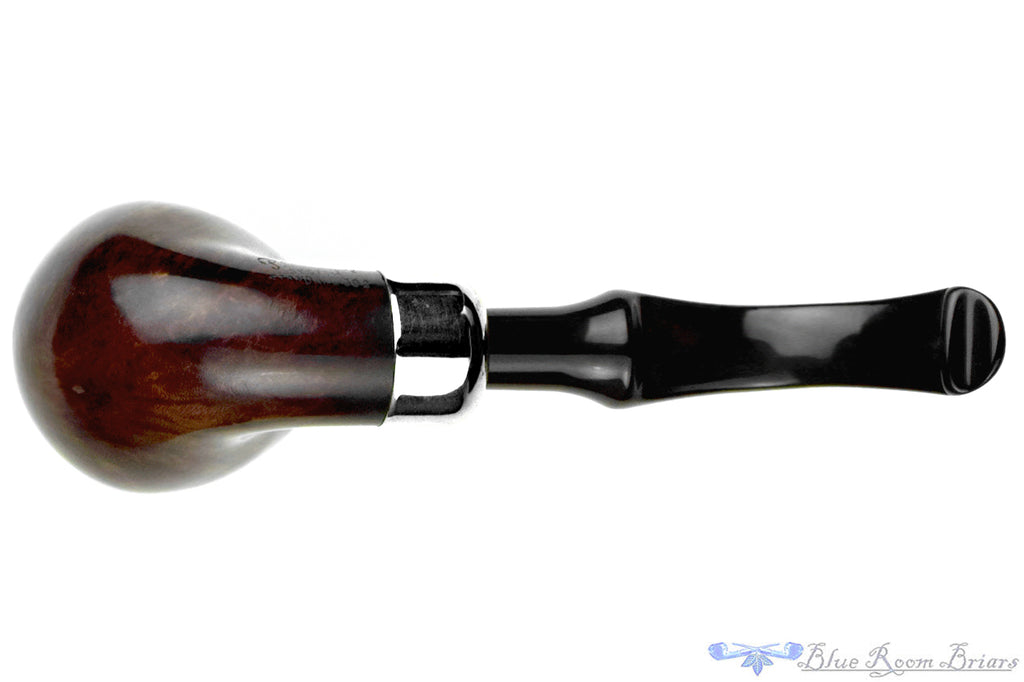 Blue Room Briars is proud to present this Peterson System Standard 302 Bent Apple with Nickel and P-Lip Estate Pipe