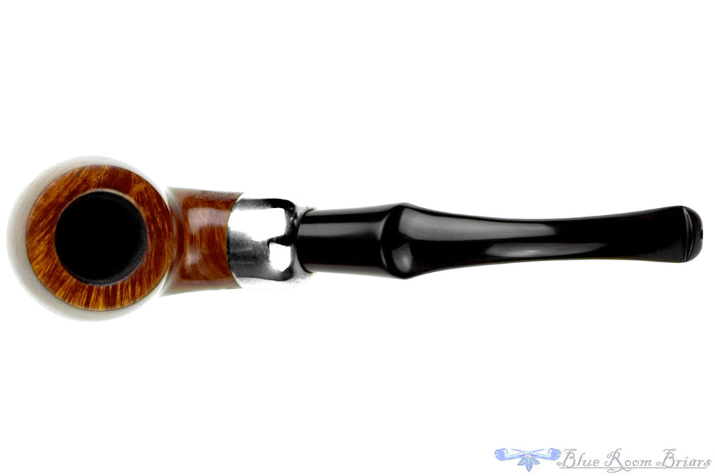 Peterson System Standard 307 1/2 Bent Billiard with Nickel and P-Lip Estate Pipe