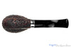 Blue Room Briars is proud to present this GBD Giant (Post-Cadogan) Bent Rusticated Egg Estate Pipe with Nickel Repair Band