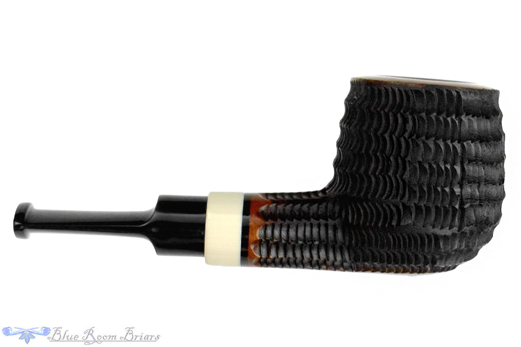 Fulushou Carved Apple with Ivorite Estate Pipe