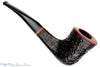 Savinelli Autograph Bent Sandblast Bell Dublin (6mm Filter with Adapter) Estate Pipe