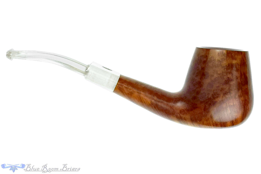 Blue Room Briars is proud to present this GBD Conquest Prestige 9660 (Pre-Cadogan) Bent Brandy with Oval Shank and Perspex Estate Pipe