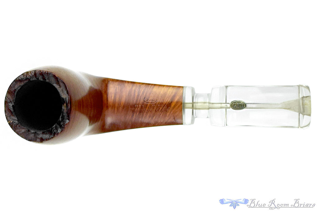 Blue Room Briars is proud to present this GBD International 9648 (Post Cadogan) Billiard with Perspex Estate Pipe