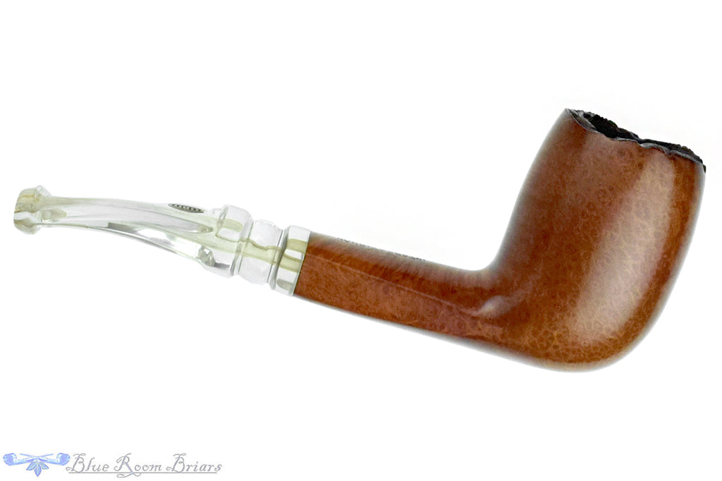 Blue Room Briars is proud to present this GBD International 9648 (Post Cadogan) Billiard with Perspex Estate Pipe